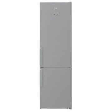 Combina frigorifica Beko RCNA406E61ZXBHN, NeoFrost, 362 L, Compartiment 0°C, Display touch control, Racire/Congelare rapida, H 203 cm, Brushed Inox