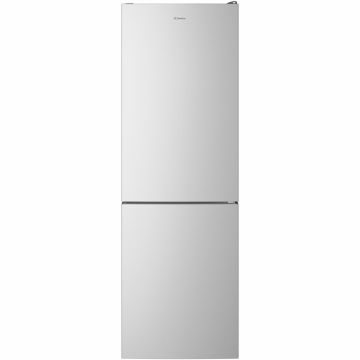 Combina frigorifica Candy CCE4T618ES, 341 l, Total NoFrost, WiFi, Super Cooling, Clasa E, H 185 cm, Argintiu