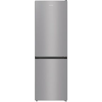 Combina frigorifica Gorenje NRK6191ES4, No Frost Plus, 302 l, H 185 cm, Clasa F, argintiu