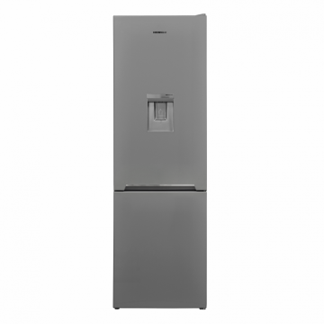 Combina frigorifica Heinner HC-V270SWDE++, 268 l, Clasa E, Iluminare LED, Dozator de apa, H 170 cm, Argintiu Combina frigorifica Heinner HC-V270SWDE++, 268 l, Clasa E, Iluminare LED, Dozator de apa, H 170 cm, Argintiu