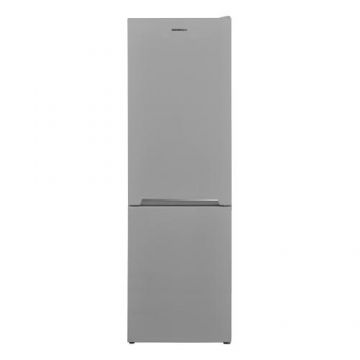 Combina frigorifica Heinner HCNF-V291SE++, 294 l, No Frost Multicooling, Clasa E, Freezer Shield, Iluminare LED, functie ECO, H 186 cm, Argintiu