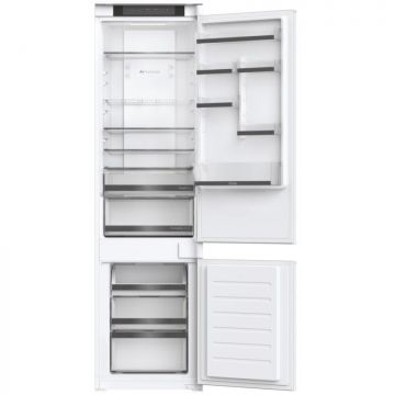 Combina frigorifica incorporabila HAIER HBW5519E, Total No Frost, 281 l, H 193 cm, Clasa E, Wi-Fi, alb