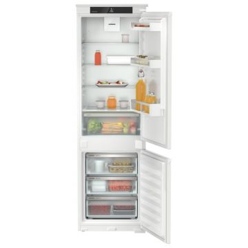 Combina frigorifica incorporabila Liebherr Pure ICSe 5103 EasyFresh SmartFrost 264 litri clasa E Alb