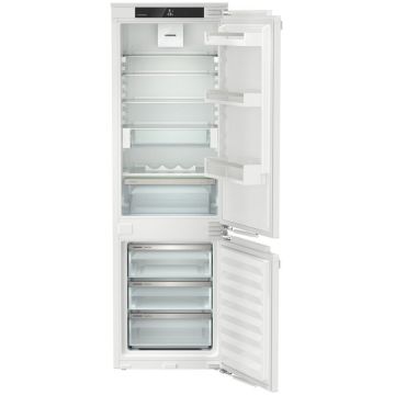 Combina frigorifica incorporabila Liebherr ICd 5123, 264 L, Clasa D, SmartFrost, Display tactil, SuperCool/SuperFrost, EnergySaver, 178.8 cm, Alb