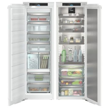 Combina frigorifica incorporabila Side-by-side Liebherr Peak IXRF 5175 NoFrost BioFresh dozator gheata SuperSilent SmartDeviceBox integrat