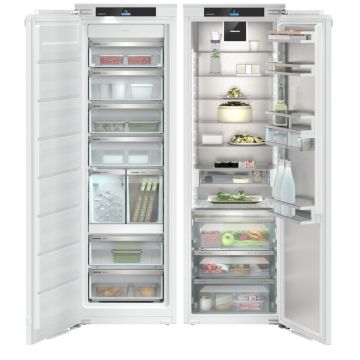 Combina frigorifica incorporabila Side-by-side Liebherr Peak IXRF 5185 NoFrost BioFresh dozator gheata SuperSilent SmartDeviceBox integrat
