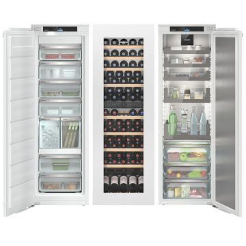 Combina frigorifica incorporabila Side-by-side Liebherr Peak IXRFW 5176 NoFrost BioFresh Wine dozator gheata SuperSilent SmartDeviceBox integrat