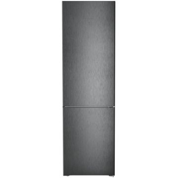 Combina frigorifica Liebherr CBNbda 5723, 360 l, NoFrost, BioFresh 0°C, DuoCooling, Interior Fit, Clasa A, Touch Display, H 201.5 Inox