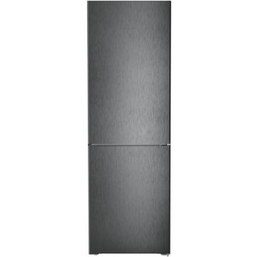 Combina frigorifica Liebherr CNbdc 5223, 330 l, NoFrost, EasyFresh, DuoCooling, Interior Fit, Clasa C, H 185.5 cm, Black Inox
