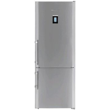 Combina frigorifica Liebherr CNPesf 5156, 453 L, No Frost, Display, Control electronic, Alarma usa, Raft sticle, SuperCool, H 202 cm, F, Inox Antiamprenta