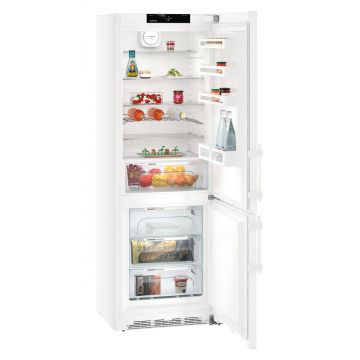 Combina frigorifica Liebherr Comfort CN 5735 NoFrost 410 litri SDB ready clasa D alb