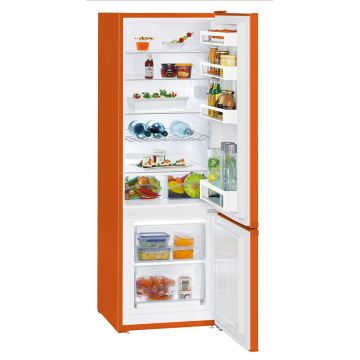 Combina frigorifica Liebherr Comfort CUno 2831 SmartFrost 265 litri clasa F NeonOrange