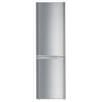 Combina frigorifica Liebherr CUel331-21, Capacitate 296 L, Smart Frost, Vario Space, Frost Safe, Clasa F, H 181.2 cm, Inox