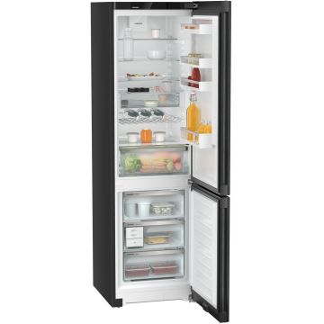 Combina frigorifica Liebherr Plus CNbdc 5733 NoFrost SDB ready 371 litri clasa C Black Steel