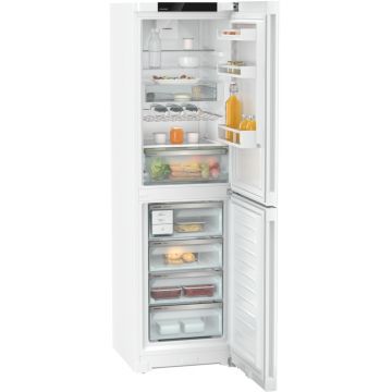 Combina frigorifica Liebherr Plus CNd 5734 NoFrost SDB ready 359 litri clasa D alb