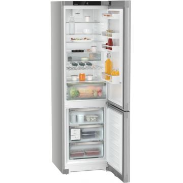 Combina frigorifica Liebherr Plus CNgwd 5723 NoFrost SDB ready 371 litri clasa D sticla alba