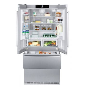 Combina frigorifica Liebherr PremiumPlus CBNes 6256 NoFrost 522 litri French Door BioFresh IceMaker cu racord apa clasa F inox