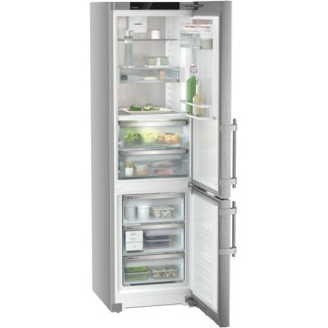 Combina frigorifica Liebherr Prime CBNsdc 5753 BioFresh NoFrost 362 litri SDB ready clasa C SuperSilent inox antiamprenta
