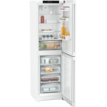 Combina frigorifica Liebherr Pure CNf 5704 NoFrost SDB ready 359 litri clasa F alb