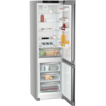 Combina frigorifica Liebherr Pure CNsff 26103 NoFrost SDB ready 371 litri clasa F design inox
