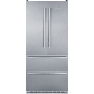 Combina frigorifica Premium CBNes 6256, FrenchDoor, 471 L, Clasa F, No Frost, BioFresh, Full Inox