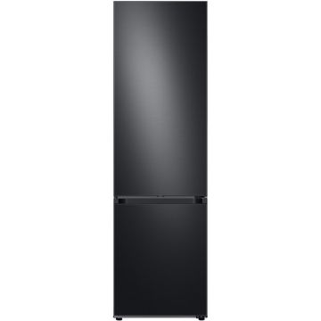Combina frigorifica Samsung RB38C7B6AB1/EF, Bespoke, 387 l, Clasa A, Total No Frost, Twin&Metal Cooling, Compresor Digital Inverter, WiFi, AI Energy, H 203 cm, Dark Inox