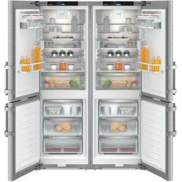Combina frigorifica Side-by-Side Liebherr Prime XCCsd 5250 NoFrost 662 litri SDB ready clasa D inox antiamprenta