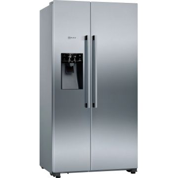 Combina frigorifica Side-by-Side Neff N 70 562 litri NoFrost dozator apa - gheata cu filtru clasa E usi inox antiamprenta