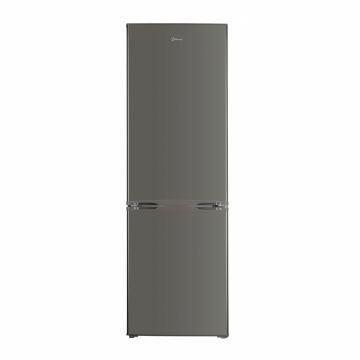 Combina frigorifica STARCREST SCF-312IX, 315L, Clasa F, Less Frost, Termostat reglabil, Iluminare LED, Usi reversibile, H 185 cm, Inox