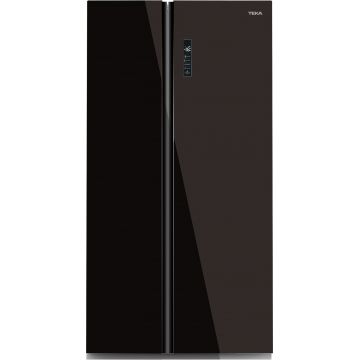 Combina frigorifica Teka RLF 74910 GBK No Frost 532 litri clasa F cristal Black