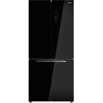 Combina frigorifica Teka RMF 77810 GBK cu 4 usi 511 litri No Frost IonClean clasa E Cristal Black