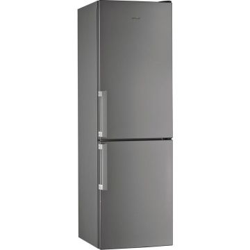 Combina frigorifica Whirlpool W5 811E OX H, 339 l, Clasa F, 6th Sense, H 189 cm, Inox