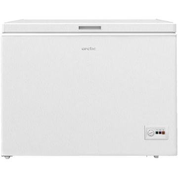 Lada frigorifica Arctic AO23P40, Capacitate 230 l, Clasa E, Fast Freezing, Autonomie 67h, Alb