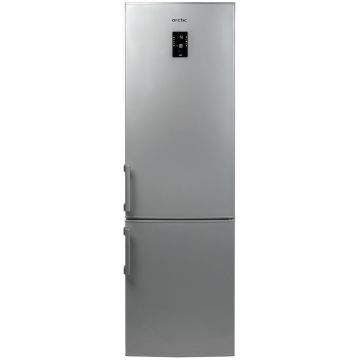 Combina frigorifica Arctic ANK366NFS+, 321 l, Clasa A+, Argintiu