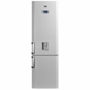 Combina frigorifica Beko DBK 386 WDR+, 325 l, Dispenser apa, Active Fresh Blue Light, Clasa A+, H 201 cm, Alb