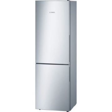 Combina frigorifica Bosch KGV36UL30, 307 l, Low Frost, VarioZone, Iluminare LED, Clasa A++, H 186 cm, Inox look