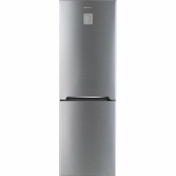 Combina frigorifica Daewoo RN-309GDPM, 305 l, Full No Frost, Iluminare LED, Clasa A++, H 187 cm, Inox