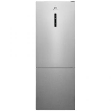 Combina frigorifica Electolux LNT7ME46X2, 481 L, No Frost, Iluminare LED, Afisaj LCD, Usi reversibile, Clasa E, H 192 cm (Argintiu) Combina frigorifica Electolux LNT7ME46X2, 481 L, No Frost, Iluminare LED, Afisaj LCD, Usi reversibile, Clasa E, H 192 cm (Argintiu)