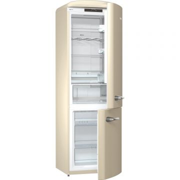 Combina frigorifica Gorenje ONRK193C, 307 l, Clasa A+++, Crem