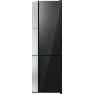 Combina frigorifica Gorenje Ora-Ito NRKORA62E, 306 l, Clasa A++, Negru