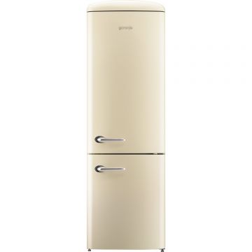 Combina frigorifica Gorenje ORK192C, 322 l, Clasa A++, Crem