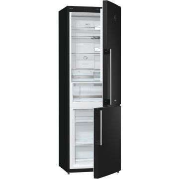 Combina frigorifica Gorenje Simplicity NRK62JSY2B, 306 l, Clasa A++, Negru