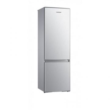 Combina frigorifica Heinner HC-H273SA+, 273 l, Control mecanic, Display LCD, Usi reversibile, Clasa A+, H 175,7 cm, Argintiu Combina frigorifica Heinner HC-H273SA+, 273 l, Control mecanic, Display LCD, Usi reversibile, Clasa A+, H 175,7 cm, Argintiu