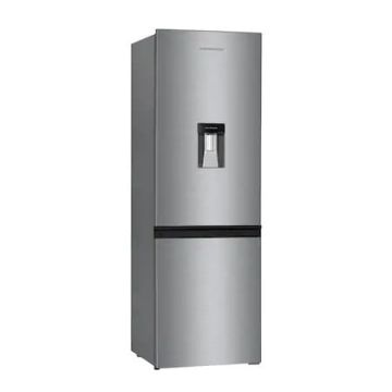 Combina frigorifica Heinner HC-H292XA+, 292 l, Frost Free, Congelator No-Frost, Dispenser apa, Control electronic, Clasa A+, H 185.5 cm, Inox Combina frigorifica Heinner HC-H292XA+, 292 l, Frost Free, Congelator No-Frost, Dispenser apa, Control electronic, Clasa A+, H 185.5 cm, Inox