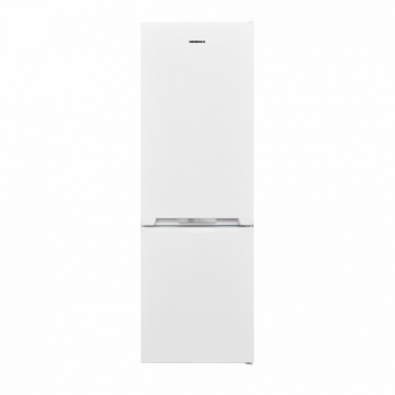 Combina frigorifica Heinner HC-VS268F+, 268 L, Clasa F, Iluminare LED, Less Frost, Congelare rapida, 170 cm, Alb