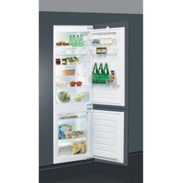 Combina frigorifica incorporabila Whirlpool ART 65021, 273l, Clasa F, LessFrost, Fresh Box, H 177 cm, Alb