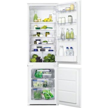 Combina frigorifica incorporabila Zanussi ZBB28441SA, 277 l, Clasa G (clasificare energetica veche Clasa A+)