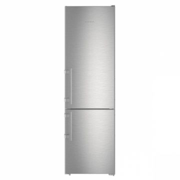 Combina frigorifica Liebherr CNef 4015, 356 L, No Frost, Display, Touch control, Alarma usa, Raft sticle, SuperCool, Clasa E, H 201 cm, Inox