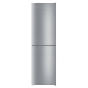 Combina frigorifica Liebherr CNel 4713, 328 L, No Frost, Display, Control taste, Raft sticle, Alarma usa, H 201.1 cm, Clasa A++, Argintiu