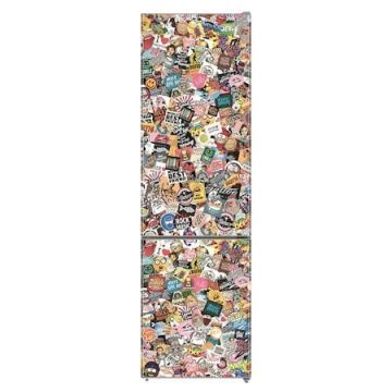 Combina frigorifica Liebherr StickerArt CNst 4813, 338 l, No Frost, Duo Cooling, Clasa A++, H 205.7 cm